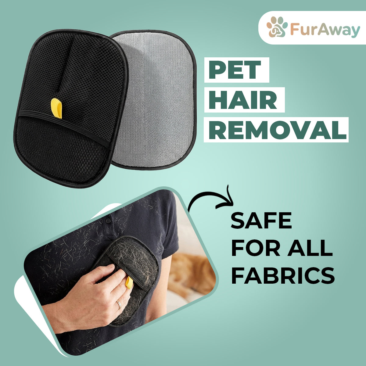 FurAway™️ Pet Hair Removal Glove